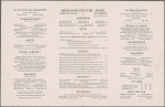 Saturday luncheon menu, The Gate of Cleve at Sheraton-Atlantic Hotel
