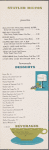 Luncheon menu, The Pen and Sword at Statler Hilton