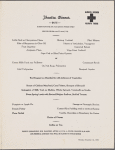 Monday dinner menu, The Rendez-Vous at The Plaza