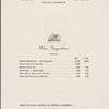 Sunday Mother's Day brunch menu, Park Lane