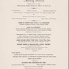Sunday Mother's Day brunch menu, Park Lane
