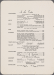 Tuesday lunch menu, Gramercy Inn, H.R. Weissberg Hotel Corp.