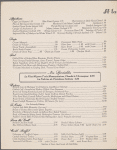 Wednesday dinner menu, The Waldorf-Astoria