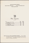Sunday brunch menu, Park Lane