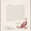 Thursday dinner menu, The Waldorf-Astoria