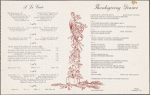 Thursday dinner menu, The Waldorf-Astoria