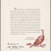 Thursday dinner menu, The Waldorf-Astoria