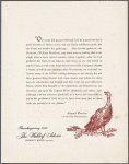 Thursday dinner menu, The Waldorf-Astoria