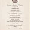 Sunday Easter dinner, Park Lane
