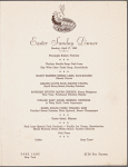 Sunday Easter dinner, Park Lane