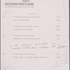 Lunch menu, Gramercy Park Hotel