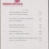 Lunch and dinner menu, Gramercy Park Hotel