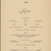 Thursday Thanksgiving dinner menu, The New Yorker at Terrace Restaurant