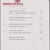 Lunch and dinner menu, Gramercy Park Hotel
