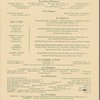 Sunday St. Patricks Day brunch and dinner menu, Park Lane