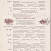 Monday dinner and à la carte menu, The Plaza at Edwardian Room