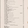 Cocktails list, The Plaza