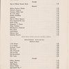 Cocktails list, The Plaza