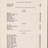 Cocktails list, The Plaza
