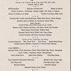 Sunday Mother's Day brunch menu, Park Lane