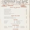 Dinner menu, Ports O' Call, Sheraton-Dallas Hotel by Stephen Crane Associates