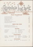 Dinner menu, Ports O' Call, Sheraton-Dallas Hotel by Stephen Crane Associates