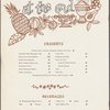Dinner menu, Ports O' Call, Sheraton-Dallas Hotel by Stephen Crane Associates