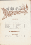 Dinner menu, Ports O' Call, Sheraton-Dallas Hotel by Stephen Crane Associates