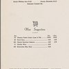 Sunday brunch menu, Park lane