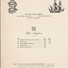 Sunday brunch menu, Park Lane