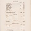 Thursday Thanksgiving dinner menu, Hotel Gramercy Park