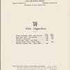 Mother's Day 1961 brunch menu, Italian Line at Park Lane