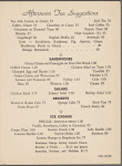 Bar, lunch, and tea menu, Palm Court at The Plaza