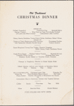 Dinner menu, Gramercy Park Hotel
