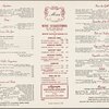 Tuesday lunch menu, Algonquin Hotel