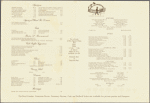 Gramercy Park Hotel Dinner Menu #98