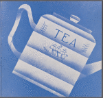 Tea menu menu, The New Haven R. R.