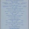 Breakfast menu, The Streamliner