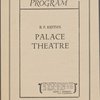 Menu menu, B. F. Keith's Palace Theatre