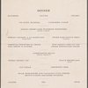 Dinner menu, Chicago, Milwaukee  St. Paul Railway