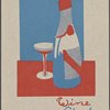 Wine list menu, Santa Fe Fred Harvey