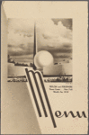Daily menu menu, New York Central System