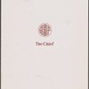 Dinner menu, The Chief, Fred Harvey Dining Car