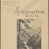 Lunch menu, Western Pacific, The Feather River Route