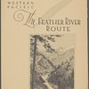 Dinner menu, Western Pacific, The Feather River Route