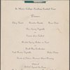 Dinner menu, New York Central System