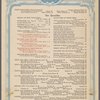 Daily menu menu, New York Central Lines