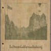 Dinner menu, San Francisco Chamber of Commerce at California Building, Panama Pacific International Exposition