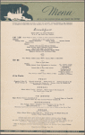 Breakfast menu, Pennsylvania Railroad