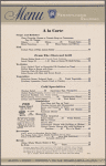 Daily menu menu, Pennsylvania Railroad